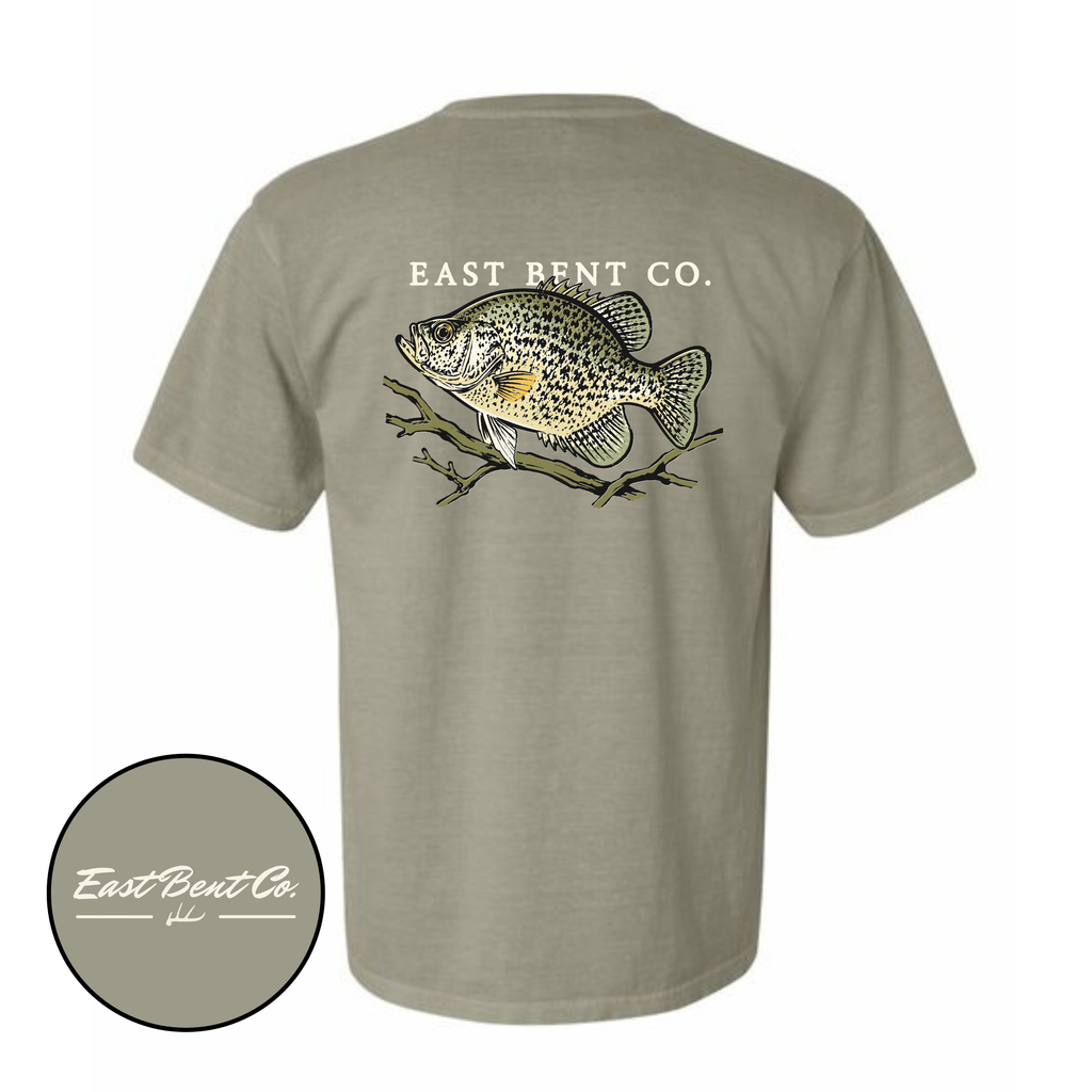 Crappie Fish Adult Short Sleeve Shirt
