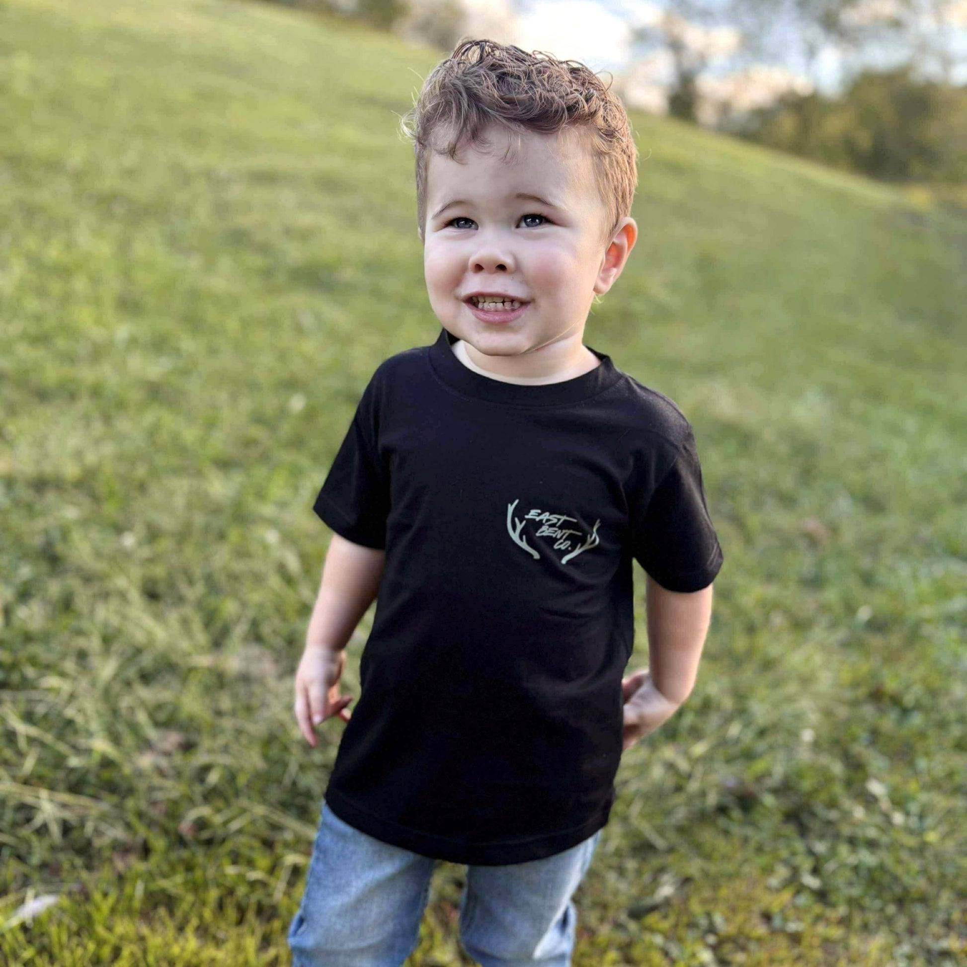 Camo Bigfoot Kids Short Sleeve Shirt