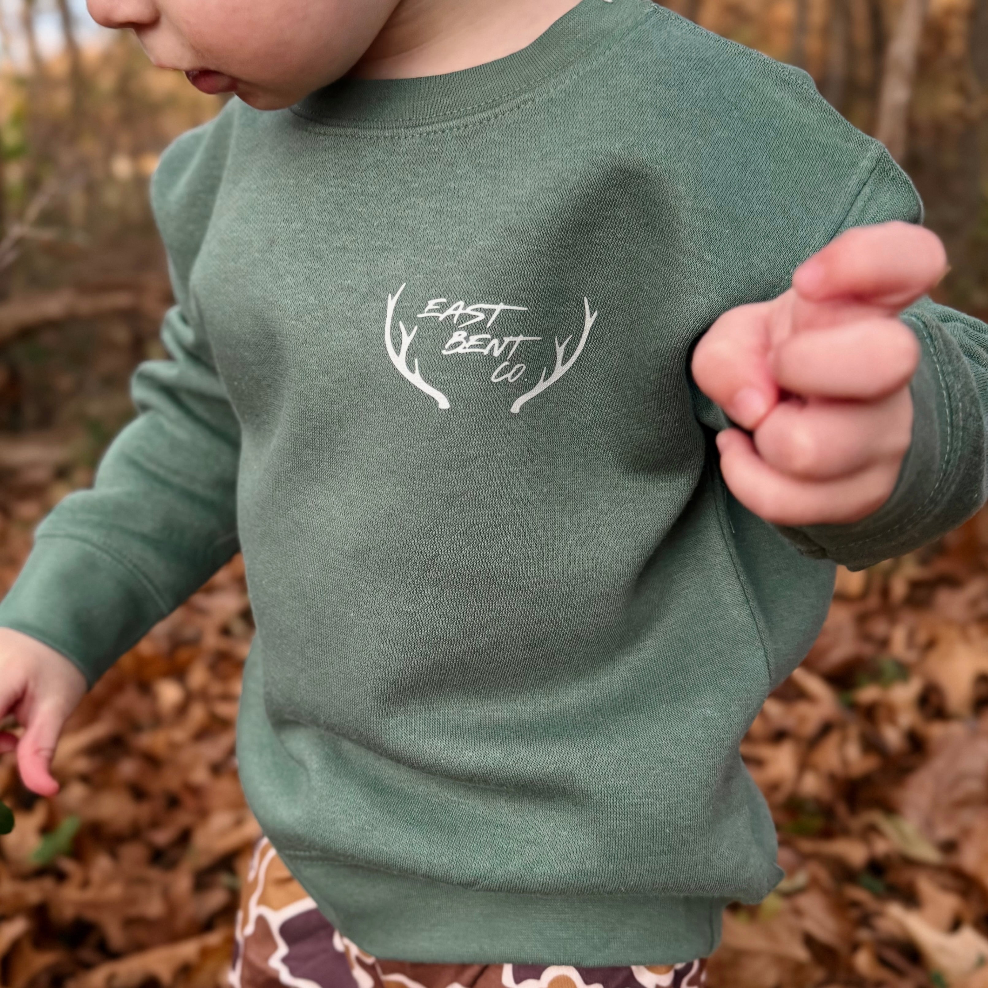 East Bent Co. Deer Stamp Crewneck Sweatshirt