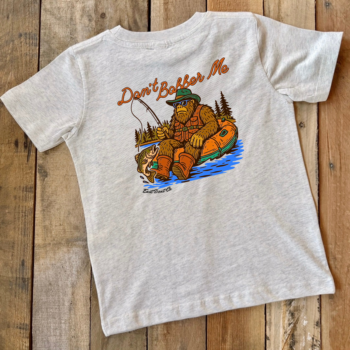 Don’t Bobber Me Bigfoot Short Sleeve Shirt