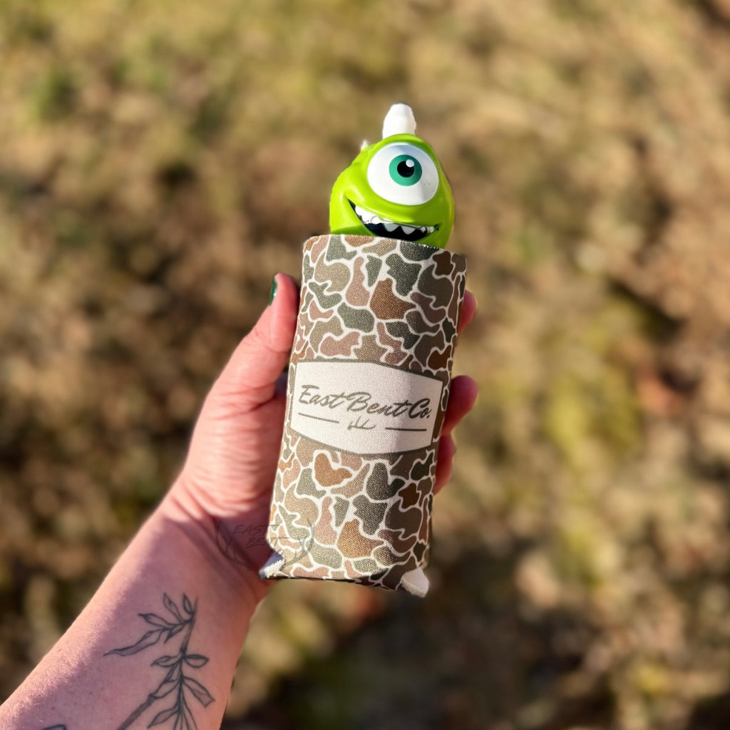 East Bent Co. Camo Slim Can Cooler
