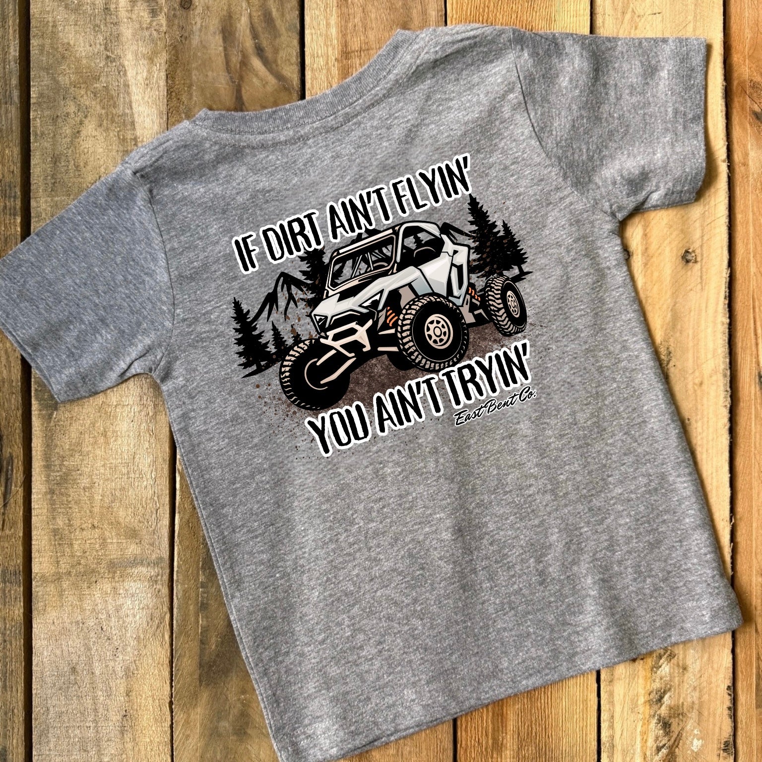 If Dirt Ain’t Flyin’ SXS Kids Short Sleeve Shirt