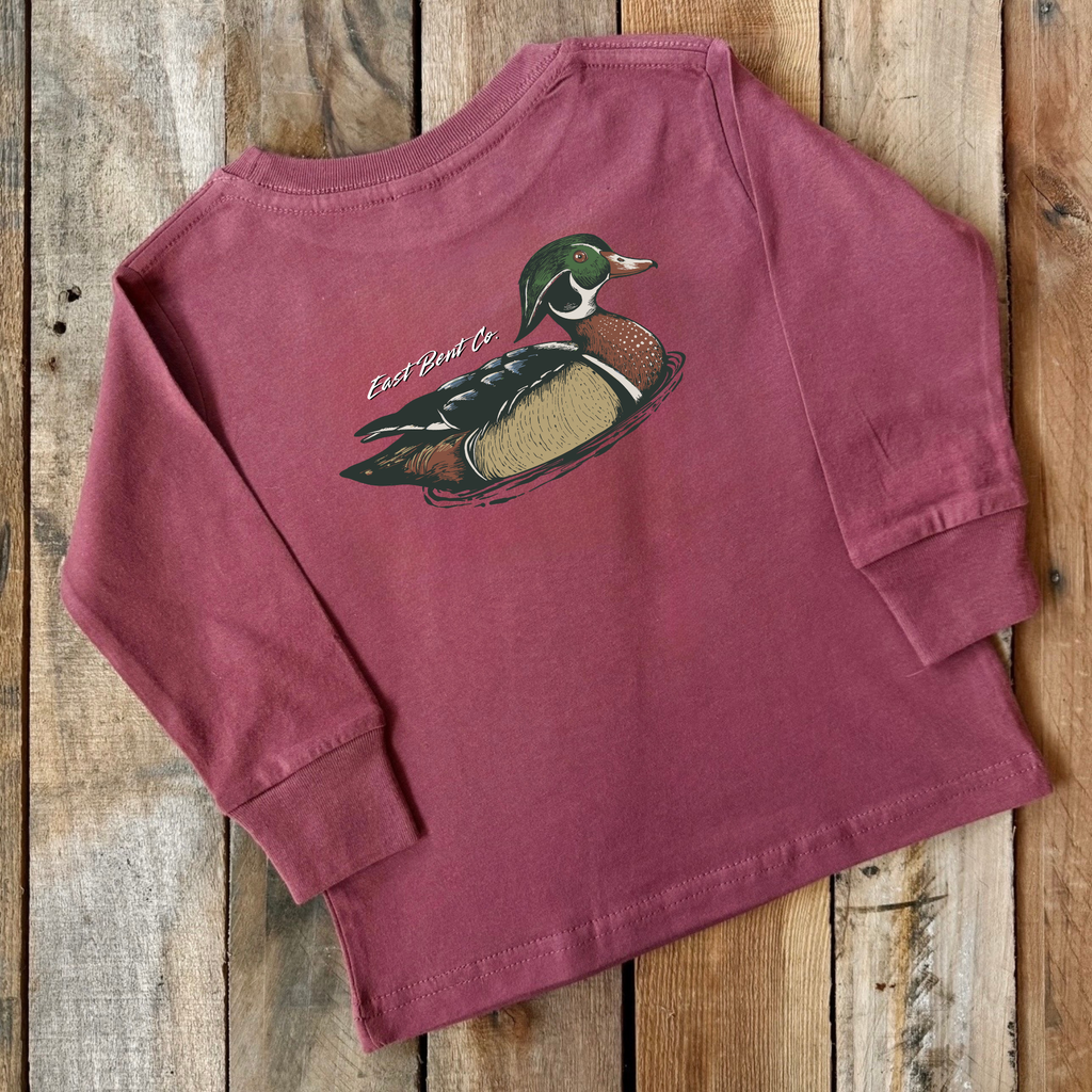 Wood Duck Logo Long Sleeve Shirt