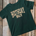 Birthday Boy Ducks Short Sleeve Shirt (Front Design)