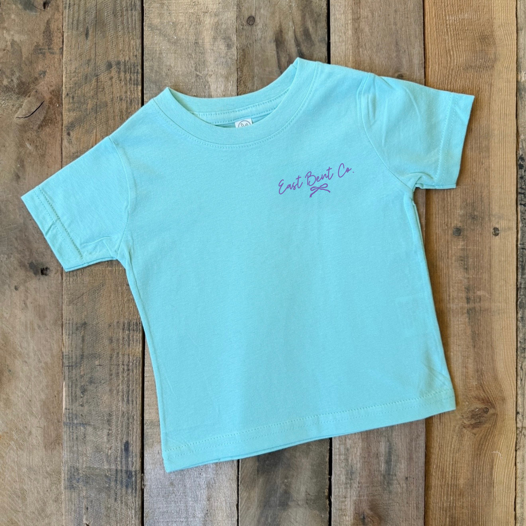 Raised On Backroads Girls Short Sleeve Shirt