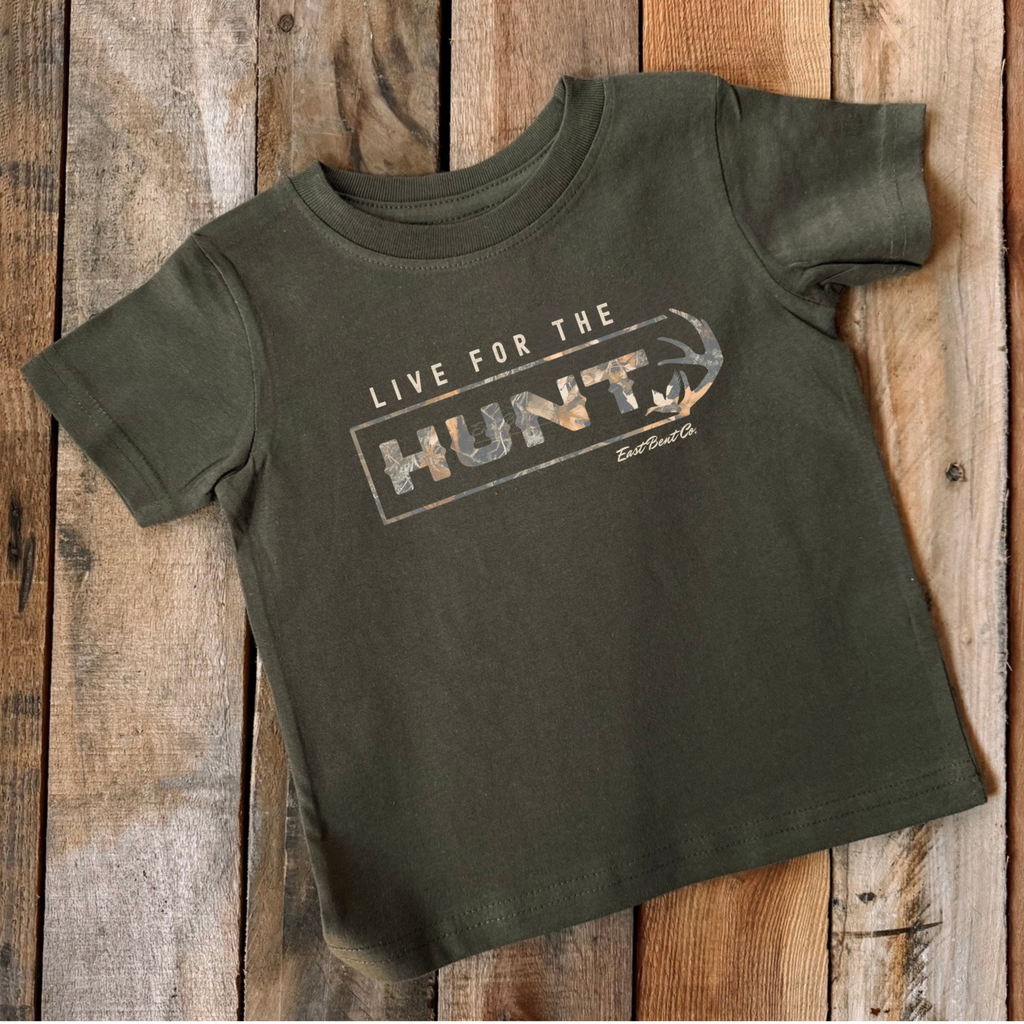 Live For The Hunt Kids Short Sleeve Shirt