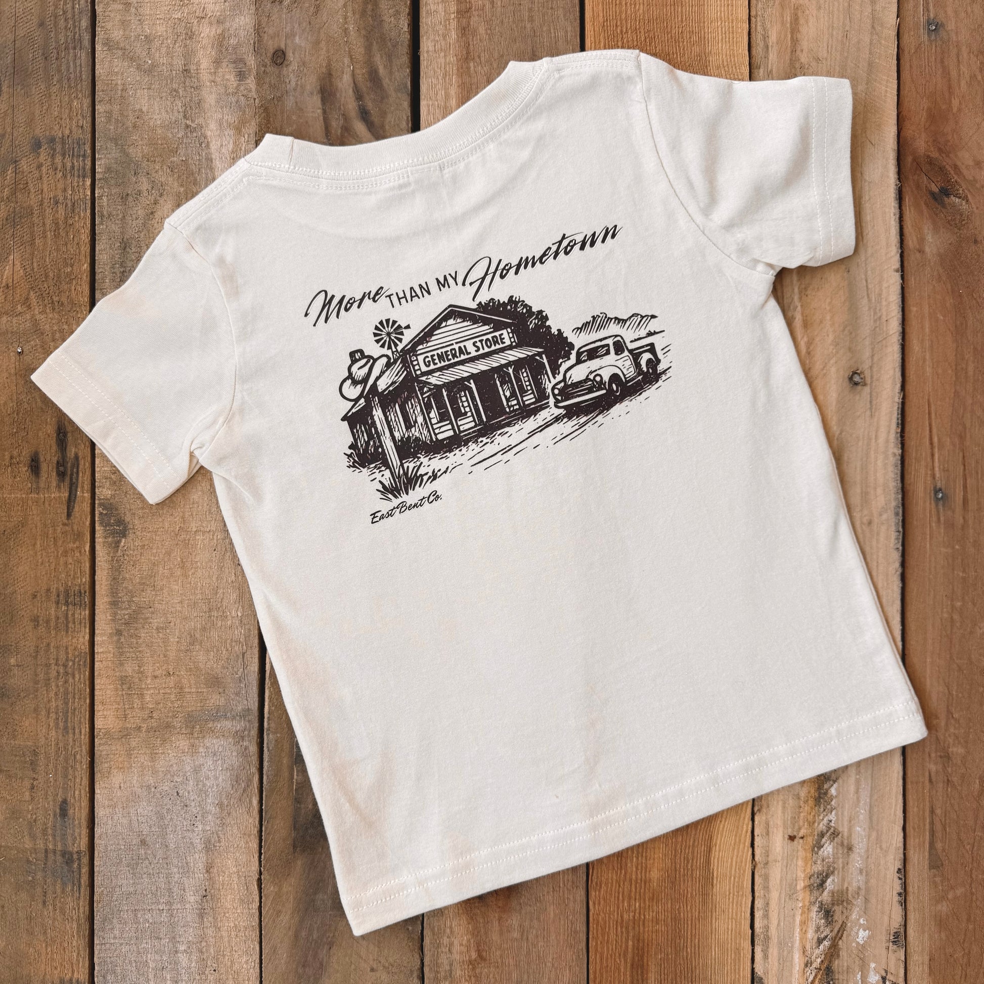 More Than My Hometown Kids Short Sleeve Shirt