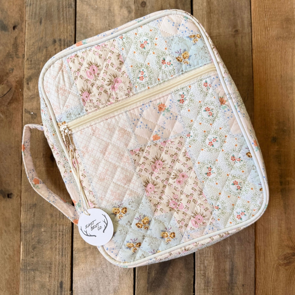 Spring Floral Patch Bible Cover