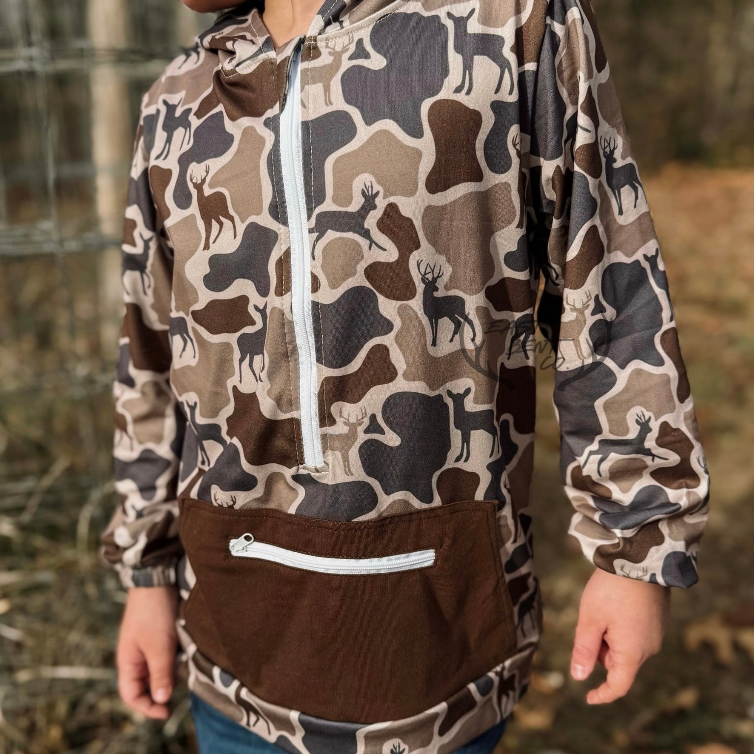 Rack Em’ Kids Half-Zip Pullover