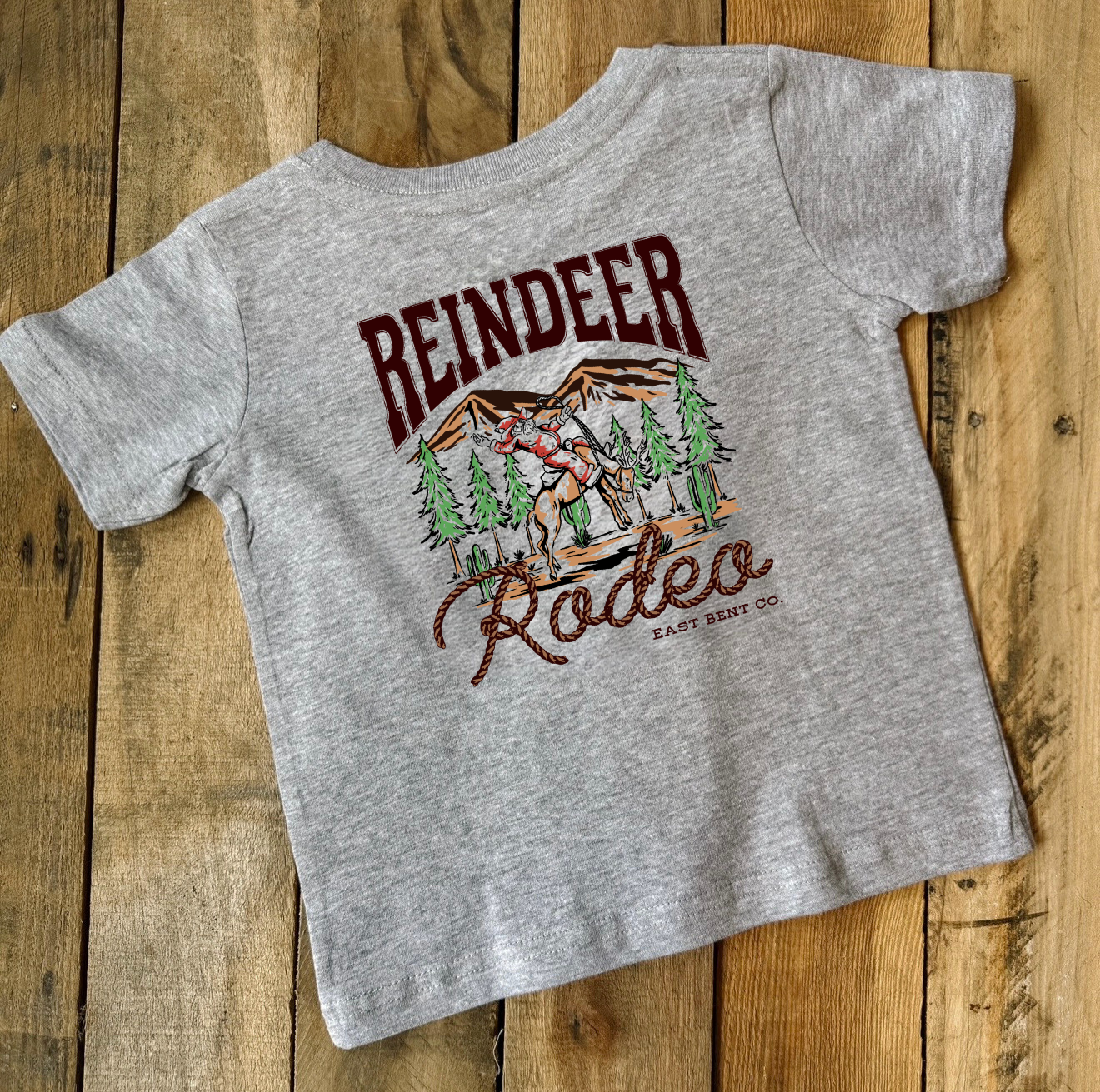 Reindeer Rodeo Short Sleeve Shirt