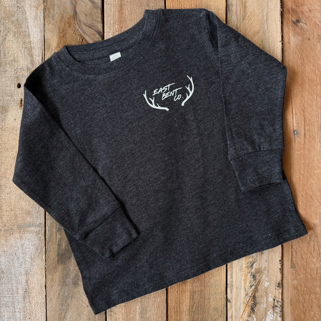 Rise And Shine It’s Deer:30 Kids Long Sleeve Shirt
