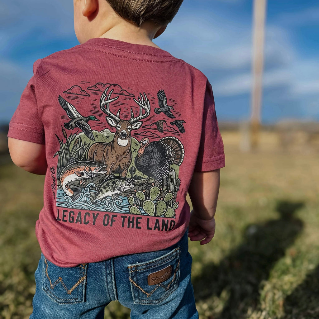Legacy of the Land Kids Short Sleeve Shirt