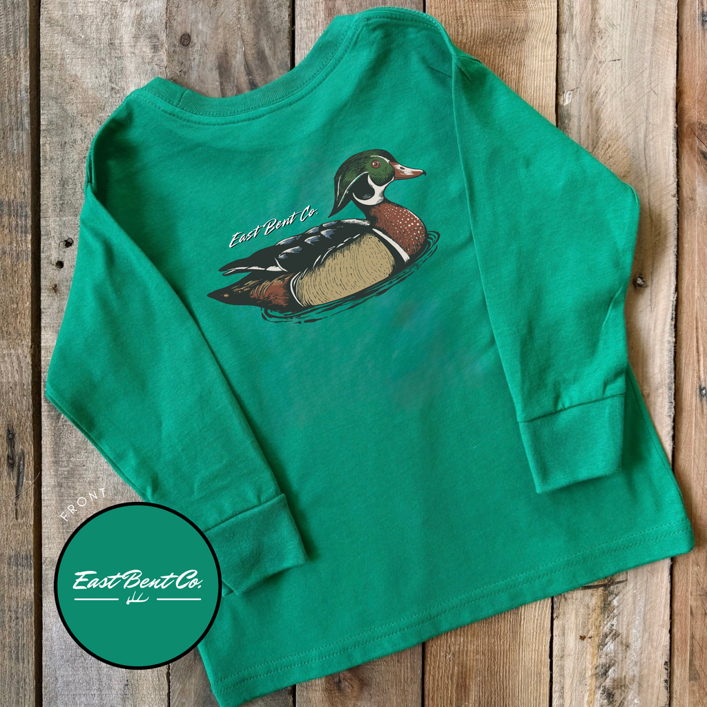 Wood Duck Logo Long Sleeve Shirt
