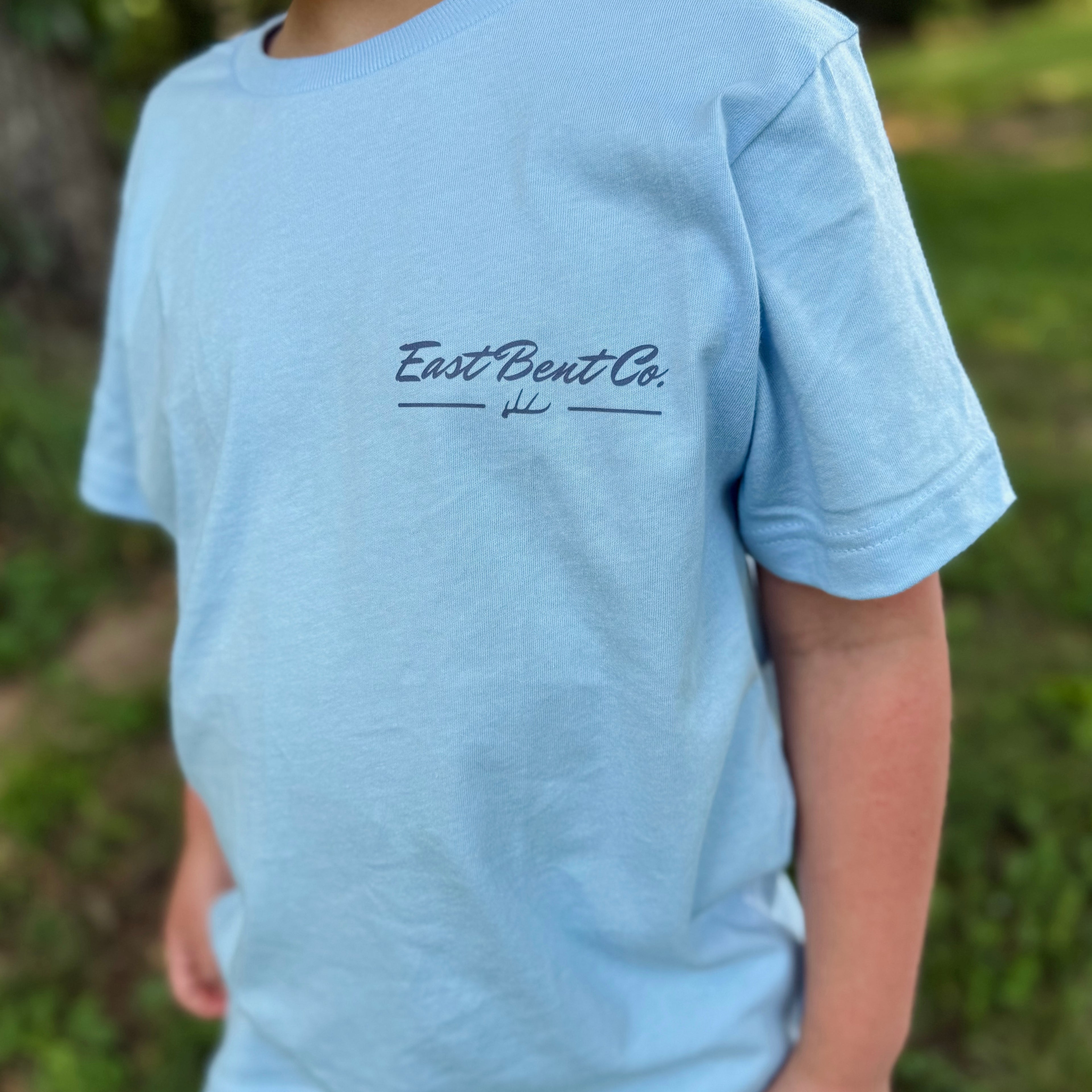 Waterfowl Lab Duck Hunting Kids Short Sleeve Shirt