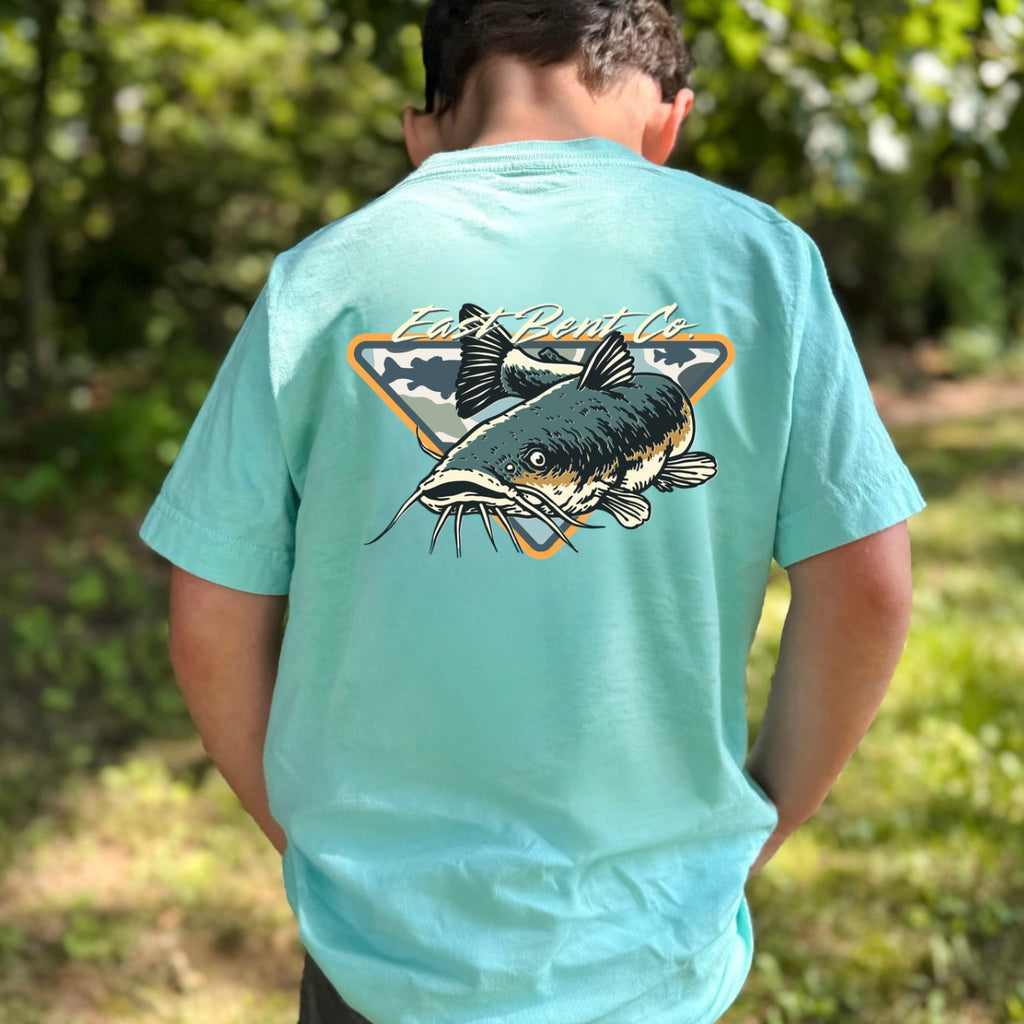 Camo Catfish Short Sleeve Shirt