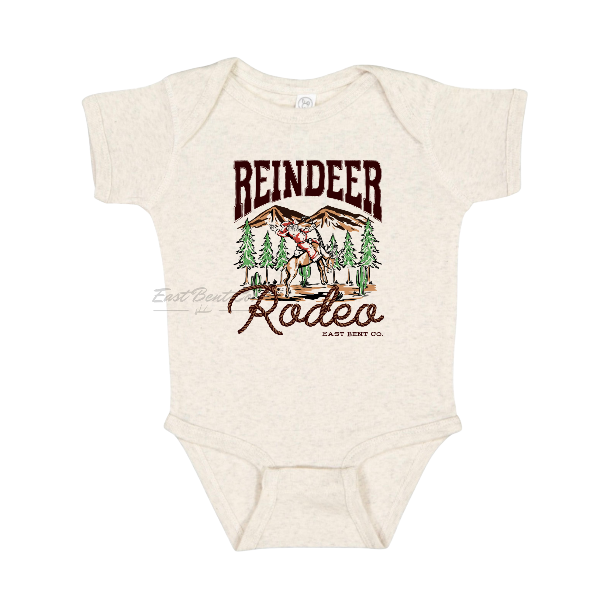 Reindeer Rodeo Infant Onesie