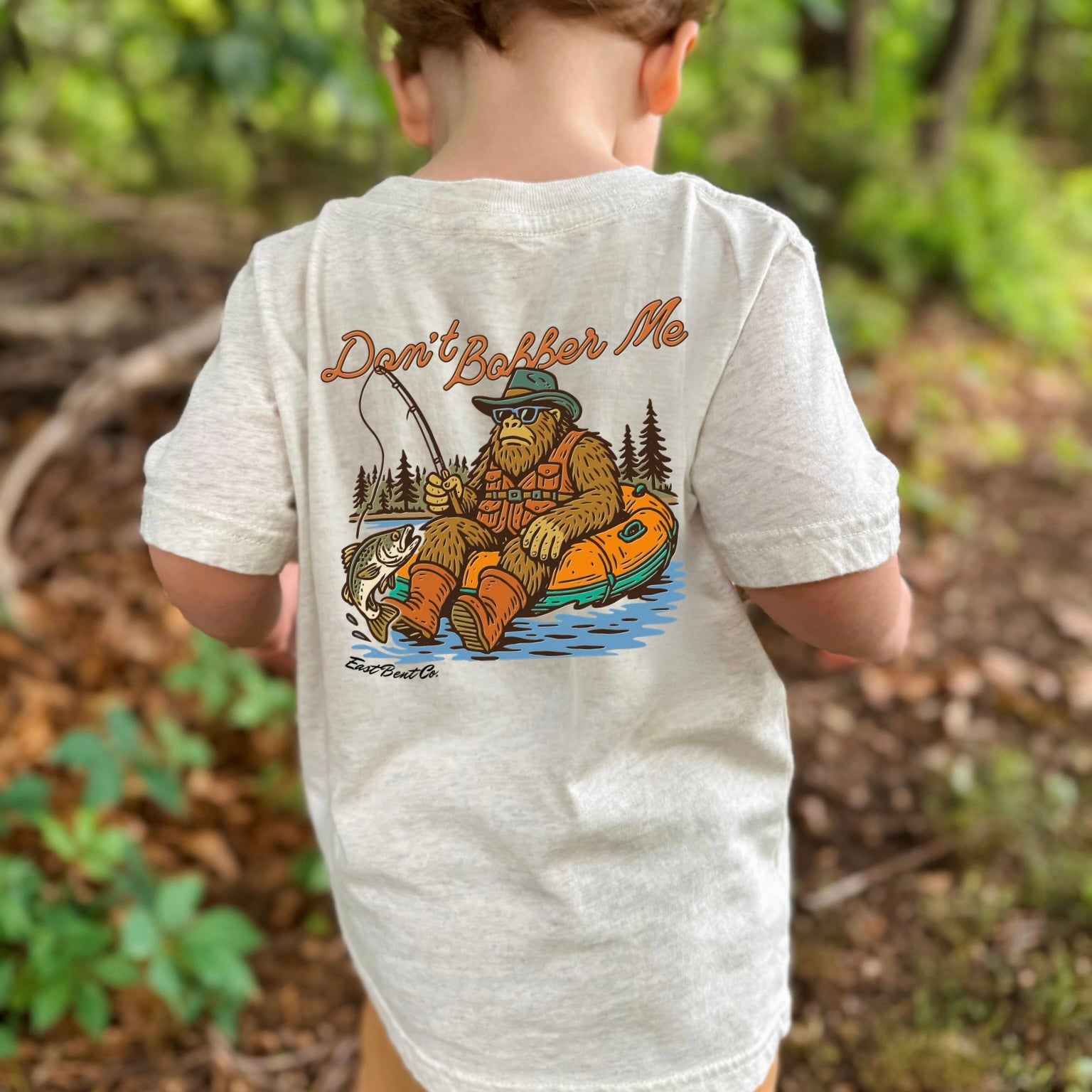Don’t Bobber Me Bigfoot Short Sleeve Shirt
