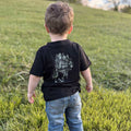Camo Bigfoot Kids Short Sleeve Shirt