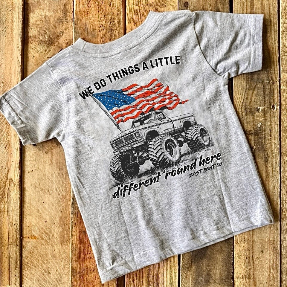 We Do Things A Little Different ‘Round Here Short Sleeve Shirt