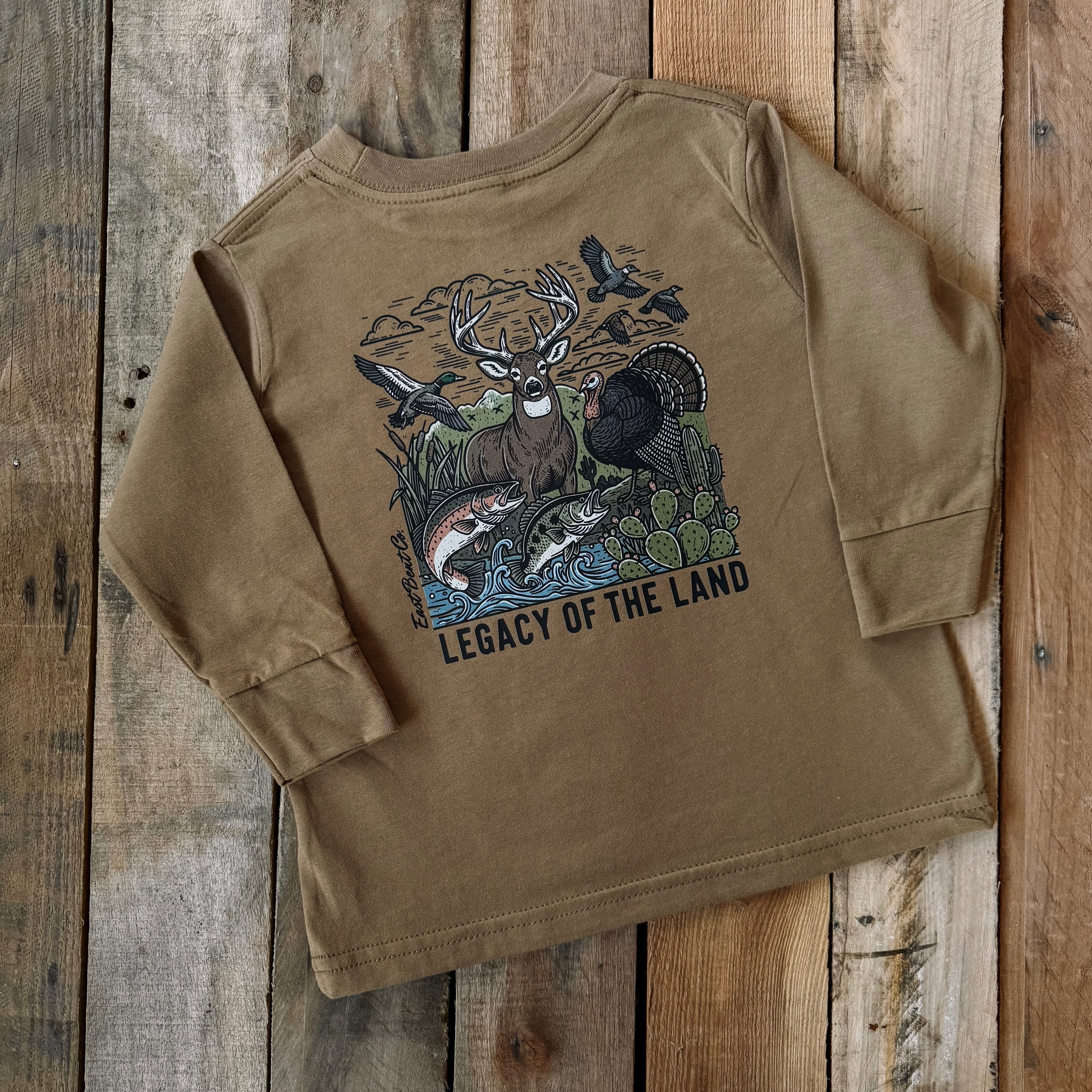 Legacy of the Land Kids Long Sleeve Shirt