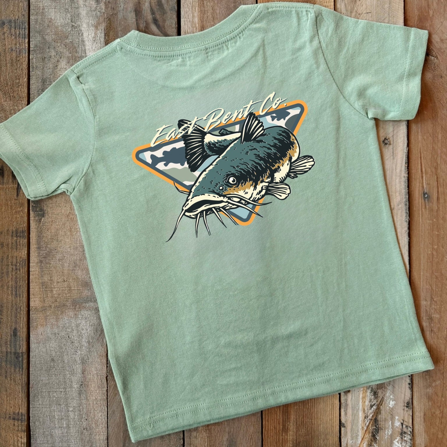 Camo Catfish Short Sleeve Shirt