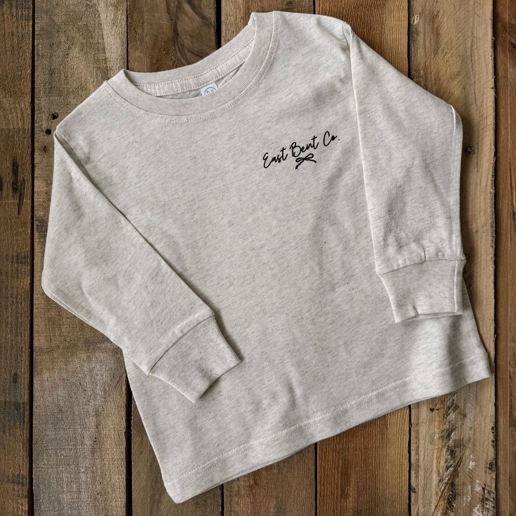 Meet Me At The Deer Stand Girls Long Sleeve Shirt