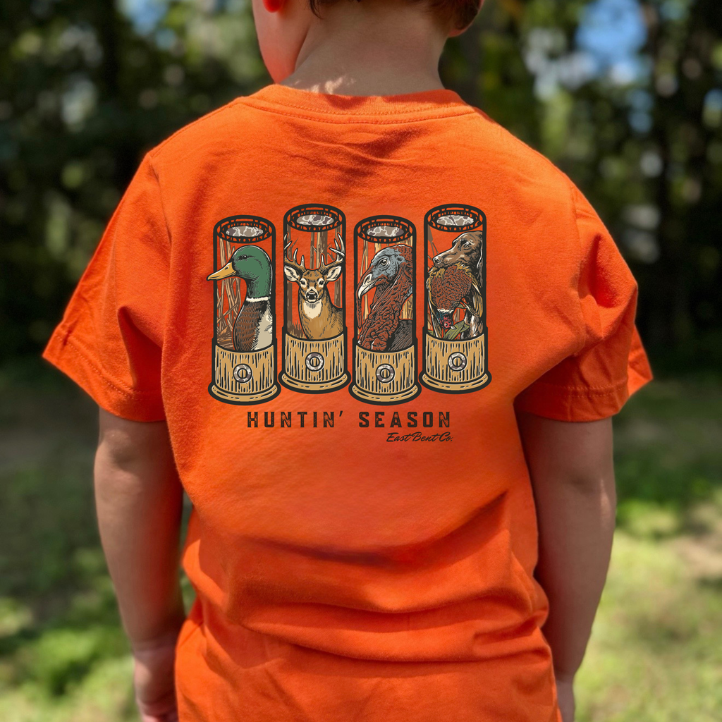 Huntin’ Season Camo Shells Short Sleeve Shirt