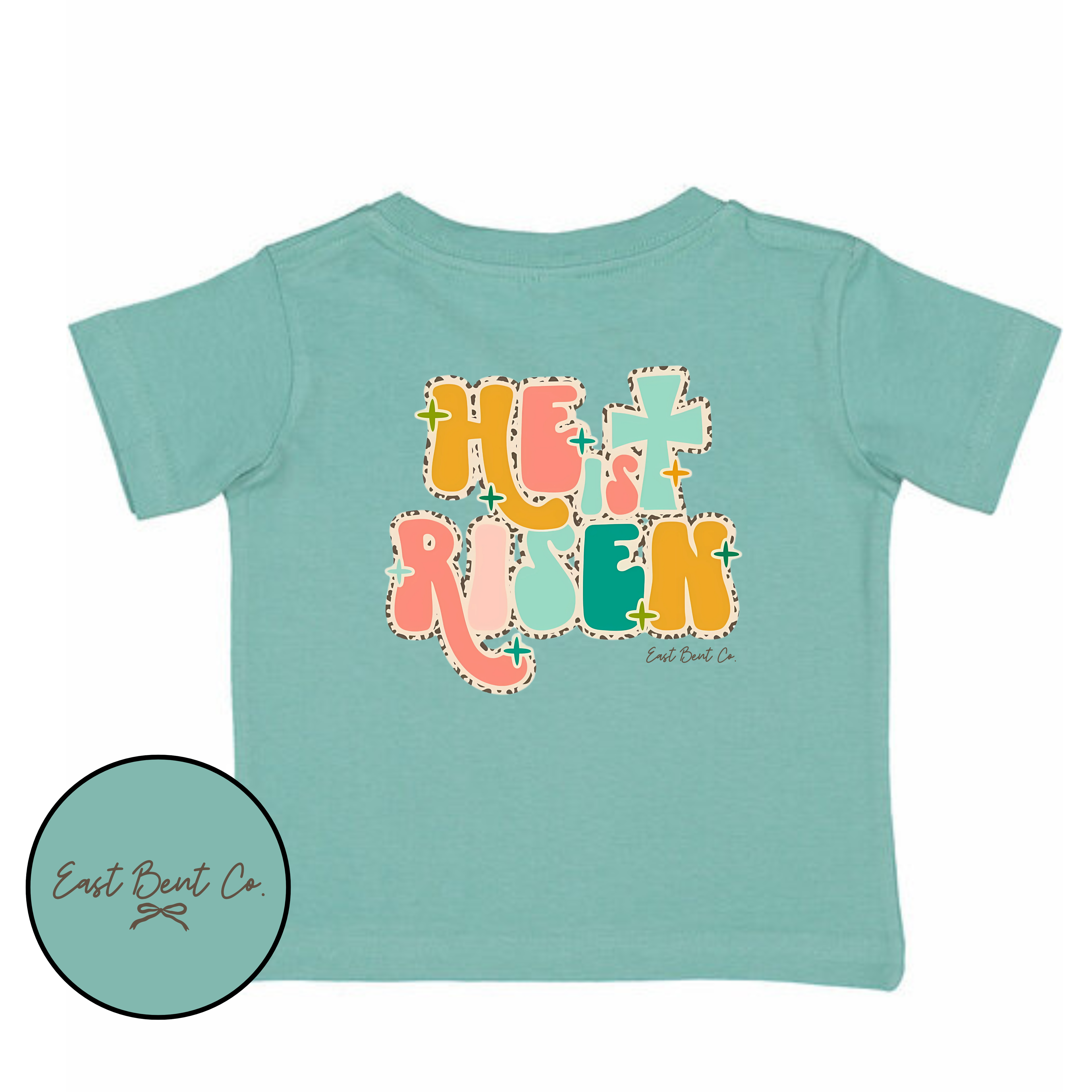 He Is Risen Girls Short Sleeve Shirt