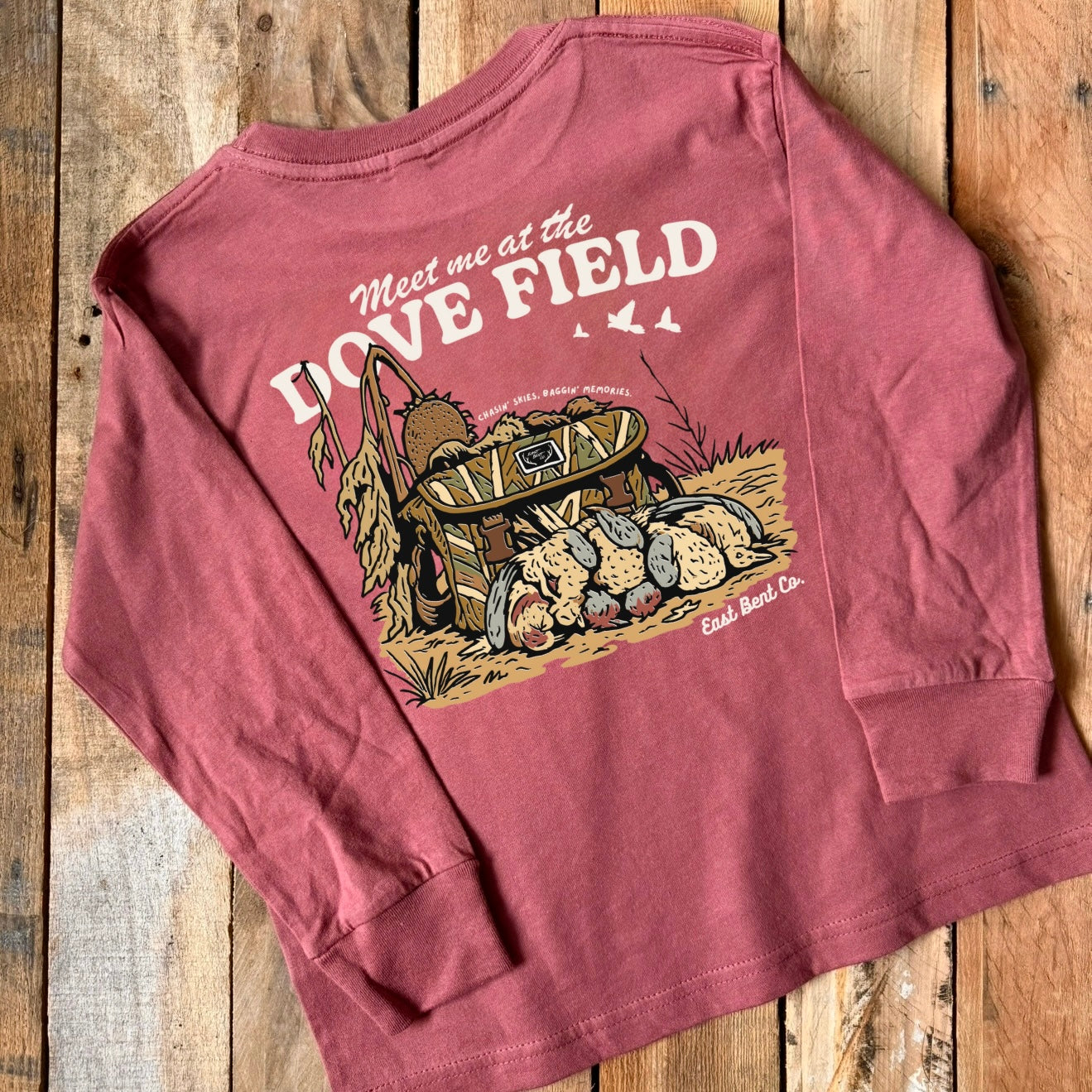 Meet Me At The Dove Field Long Sleeve Shirt