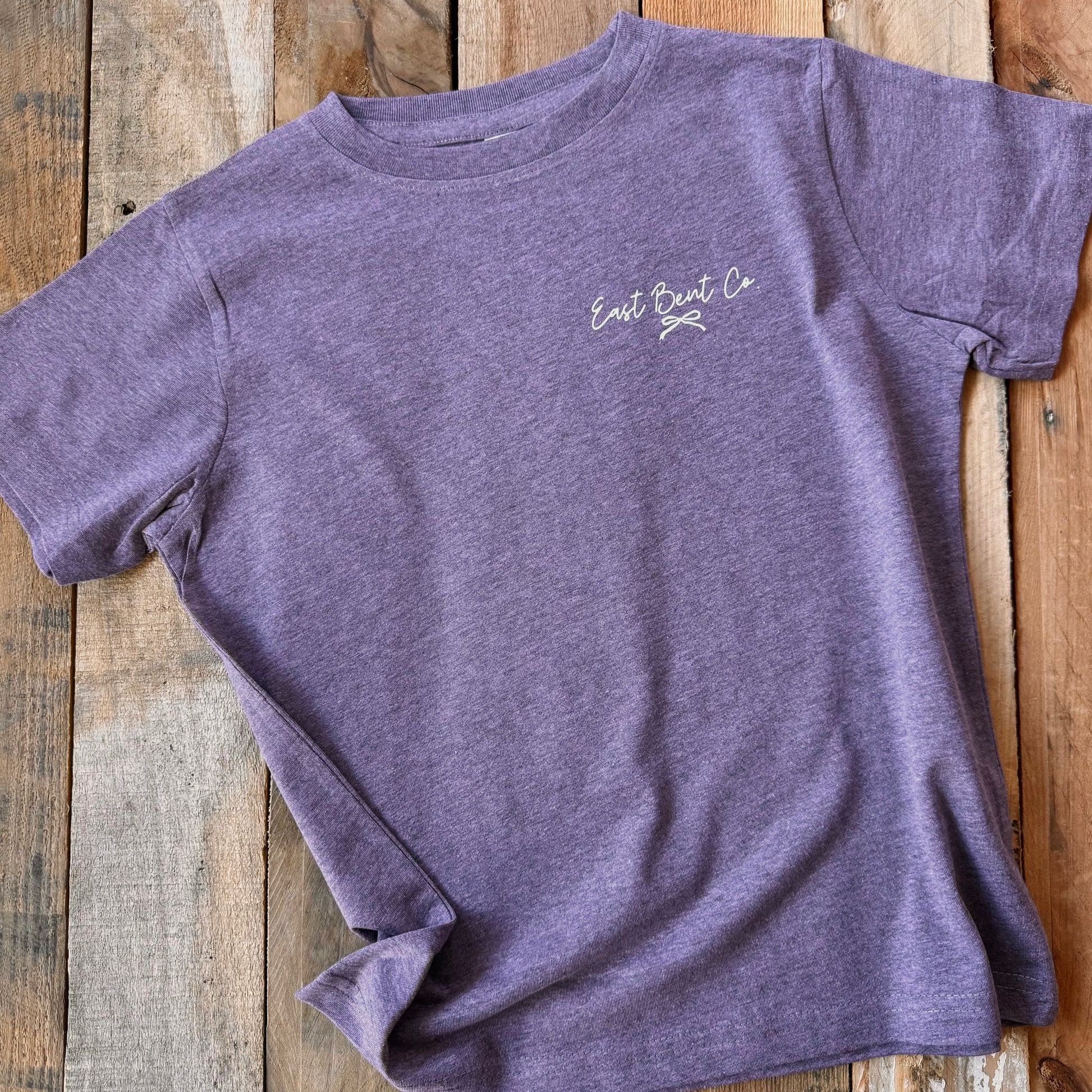 Jesus Has My Back Girls Short Sleeve Shirt