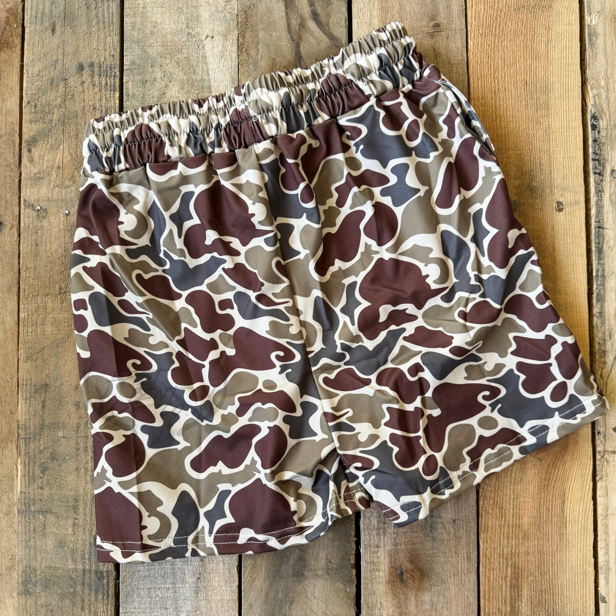 Cedar Camo Kids Chillax Shorts