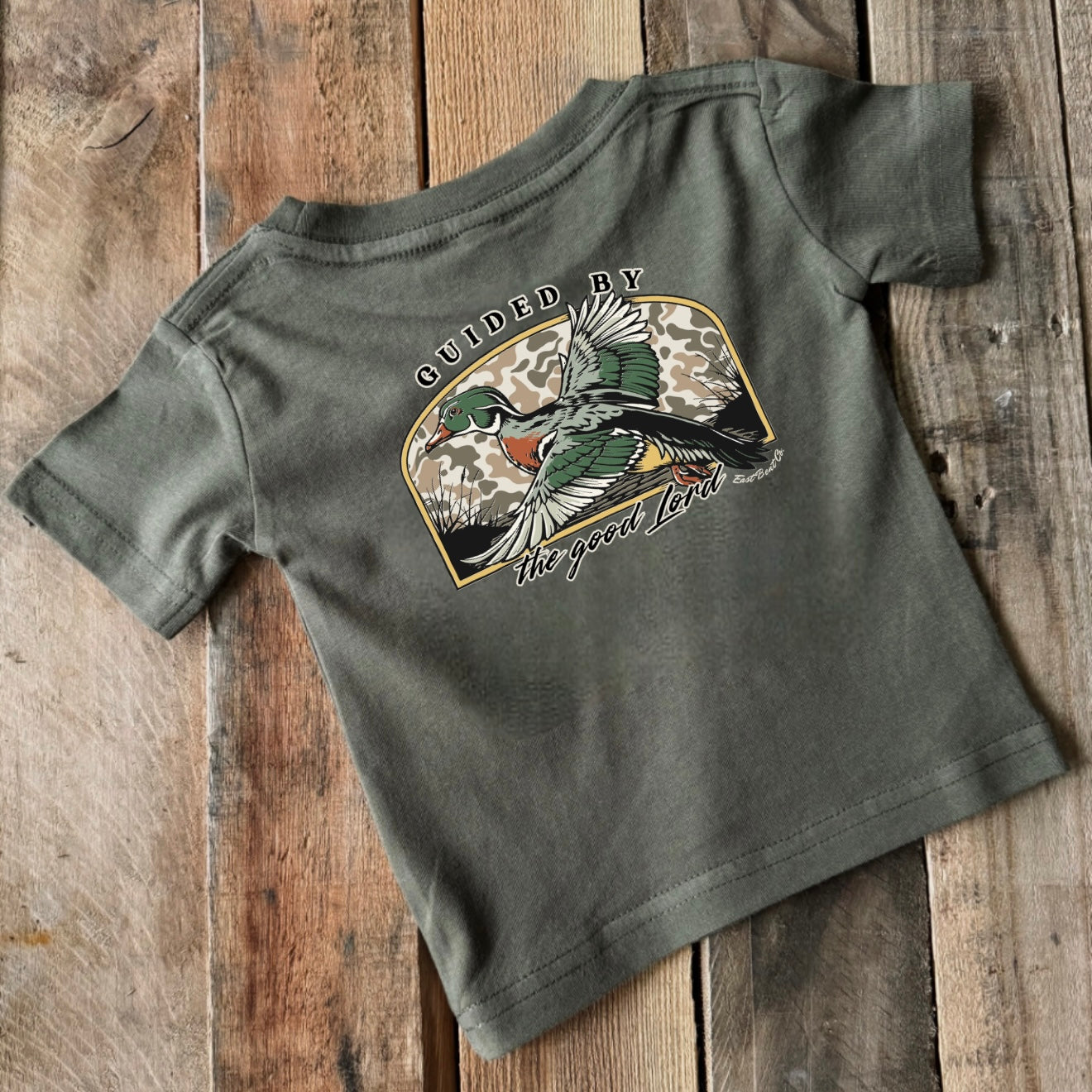Guided By The Good Lord Short Sleeve Shirt