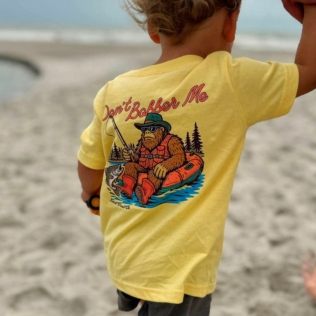 Don’t Bobber Me Bigfoot Short Sleeve Shirt