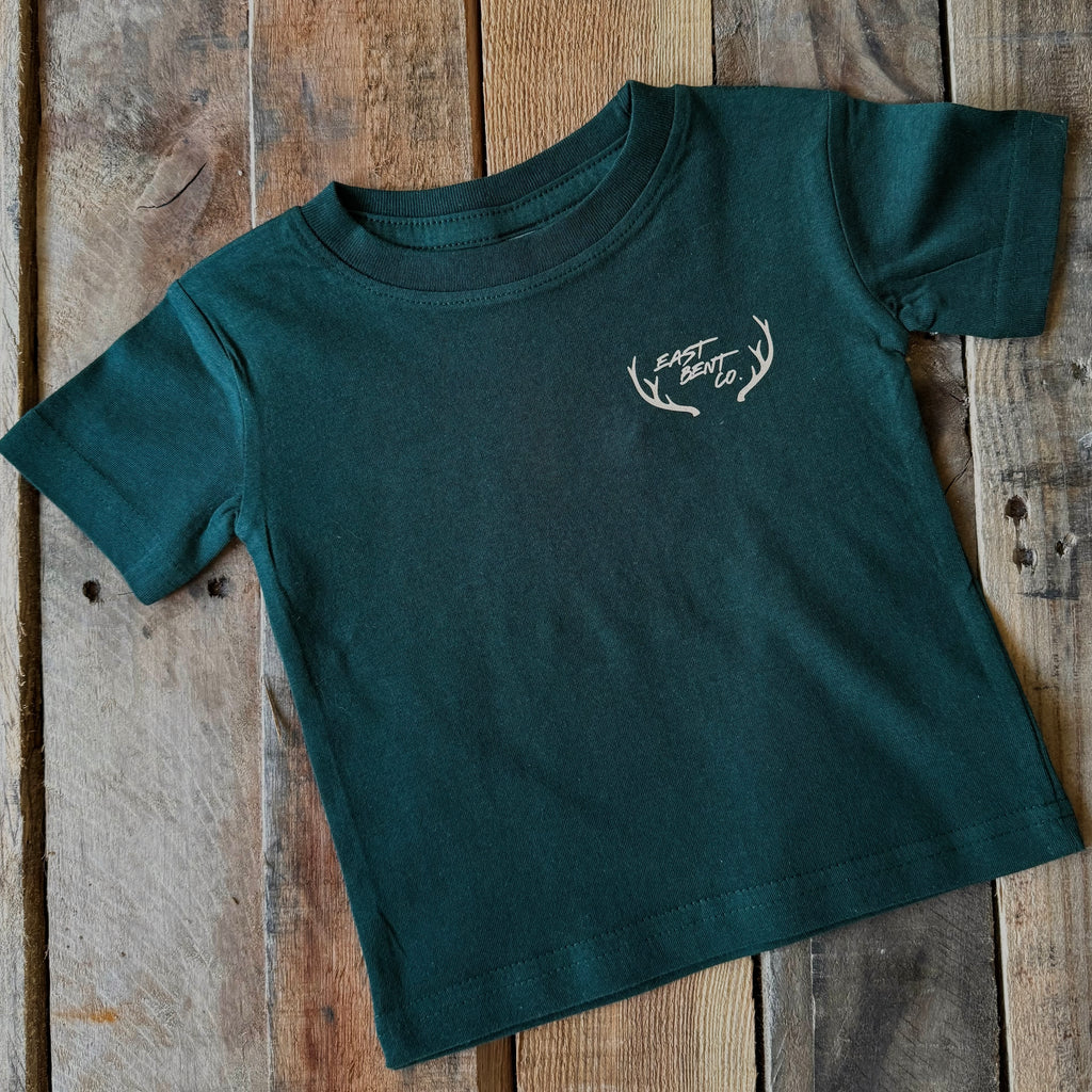 Distressed Turkey Logo Short Sleeve Shirt