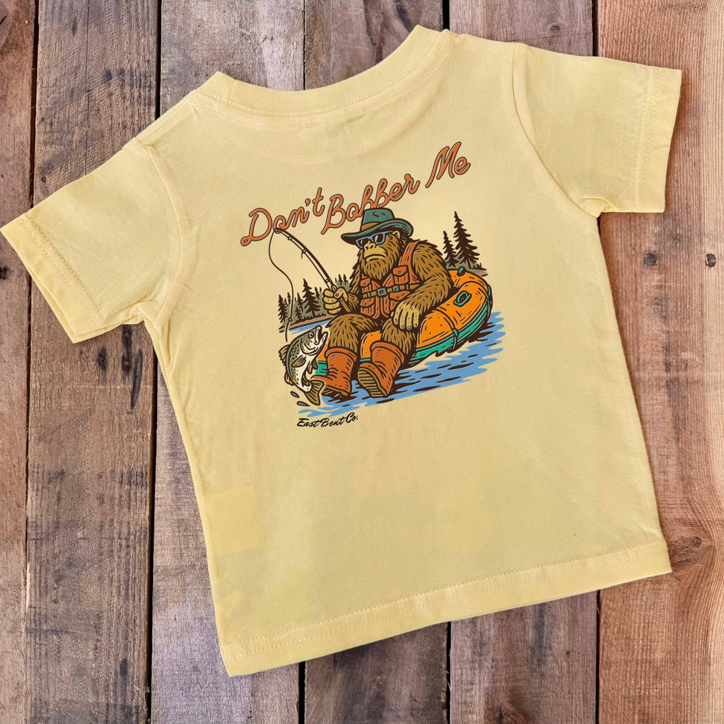 Don’t Bobber Me Bigfoot Short Sleeve Shirt