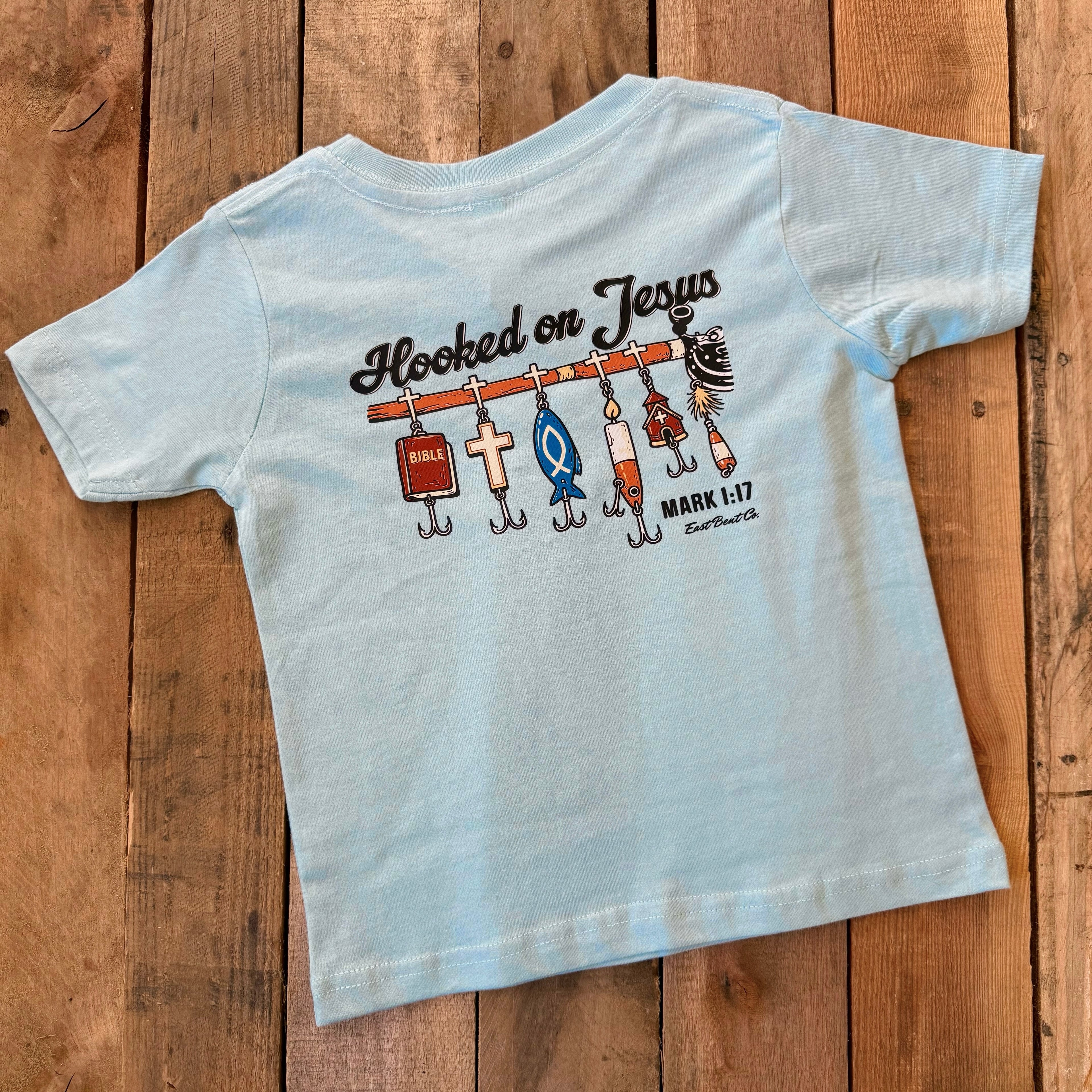 Hooked On Jesus Short Sleeve Shirt