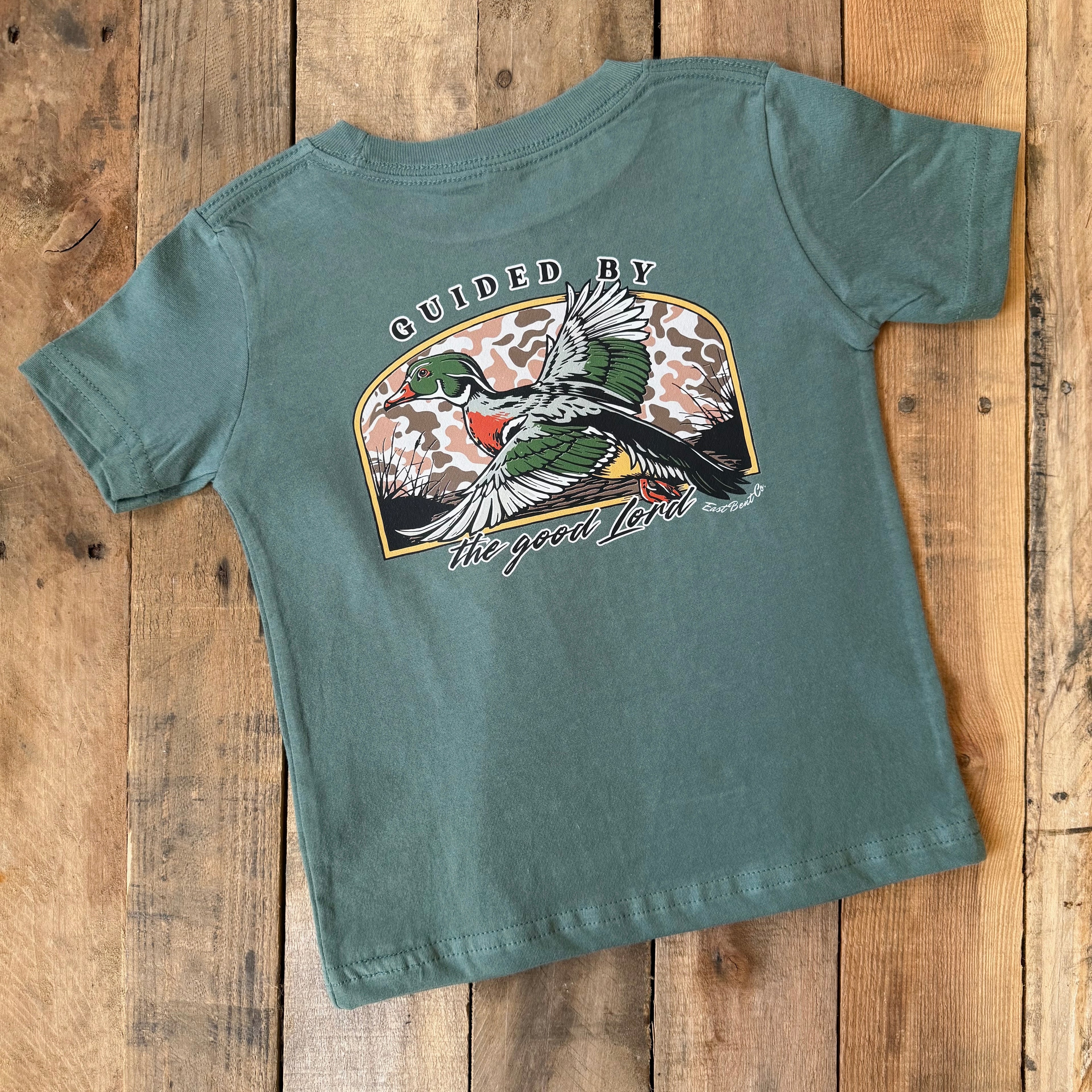 Guided By The Good Lord Short Sleeve Shirt