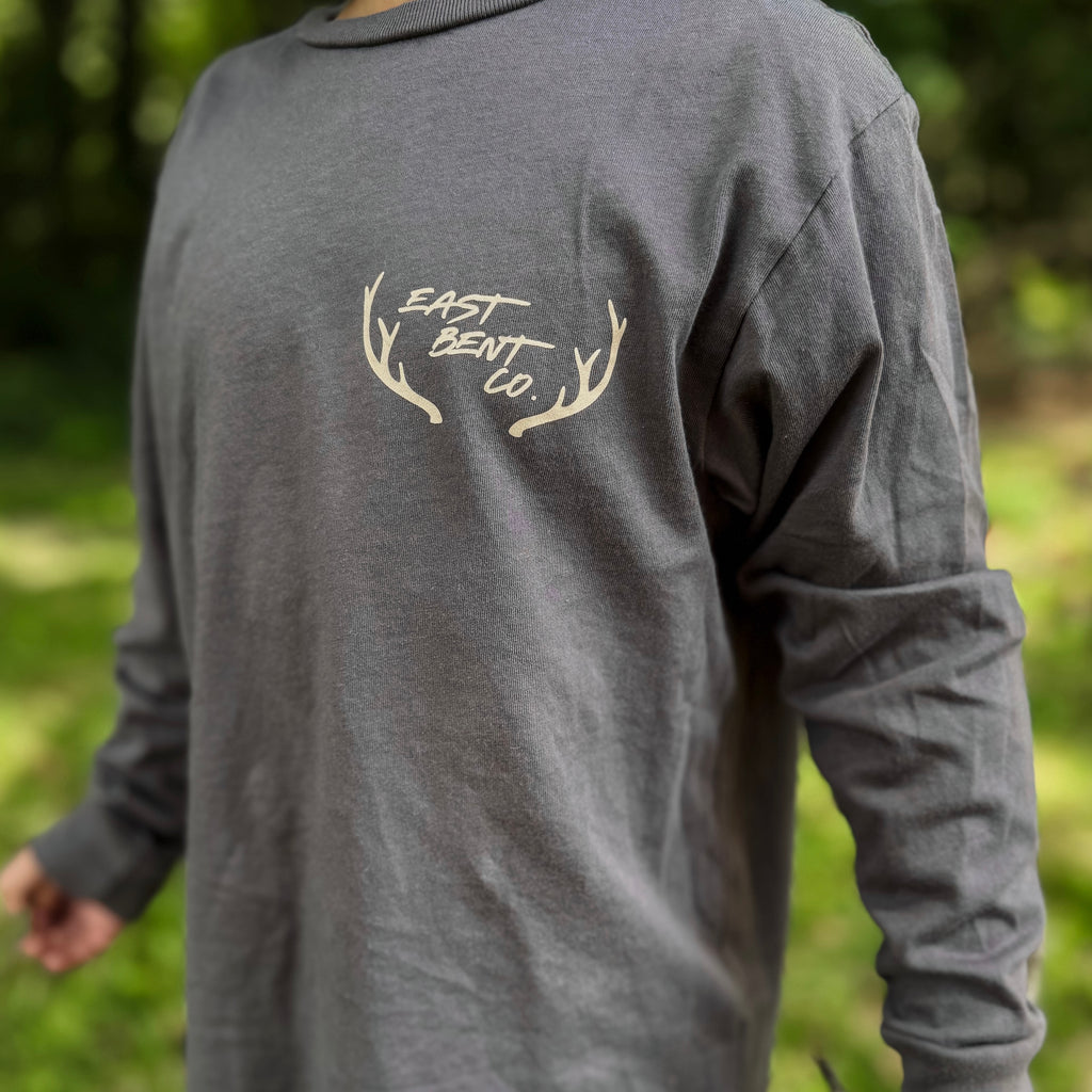 Black Lab Duck Hunting Long Sleeve Shirt
