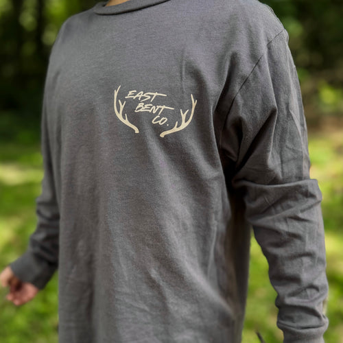Black Lab Duck Hunting Long Sleeve Shirt
