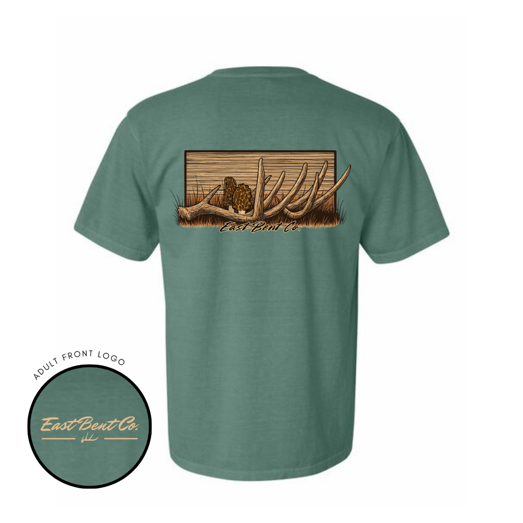 Morel Mushroom Hunt Adult Short Sleeve Shirt