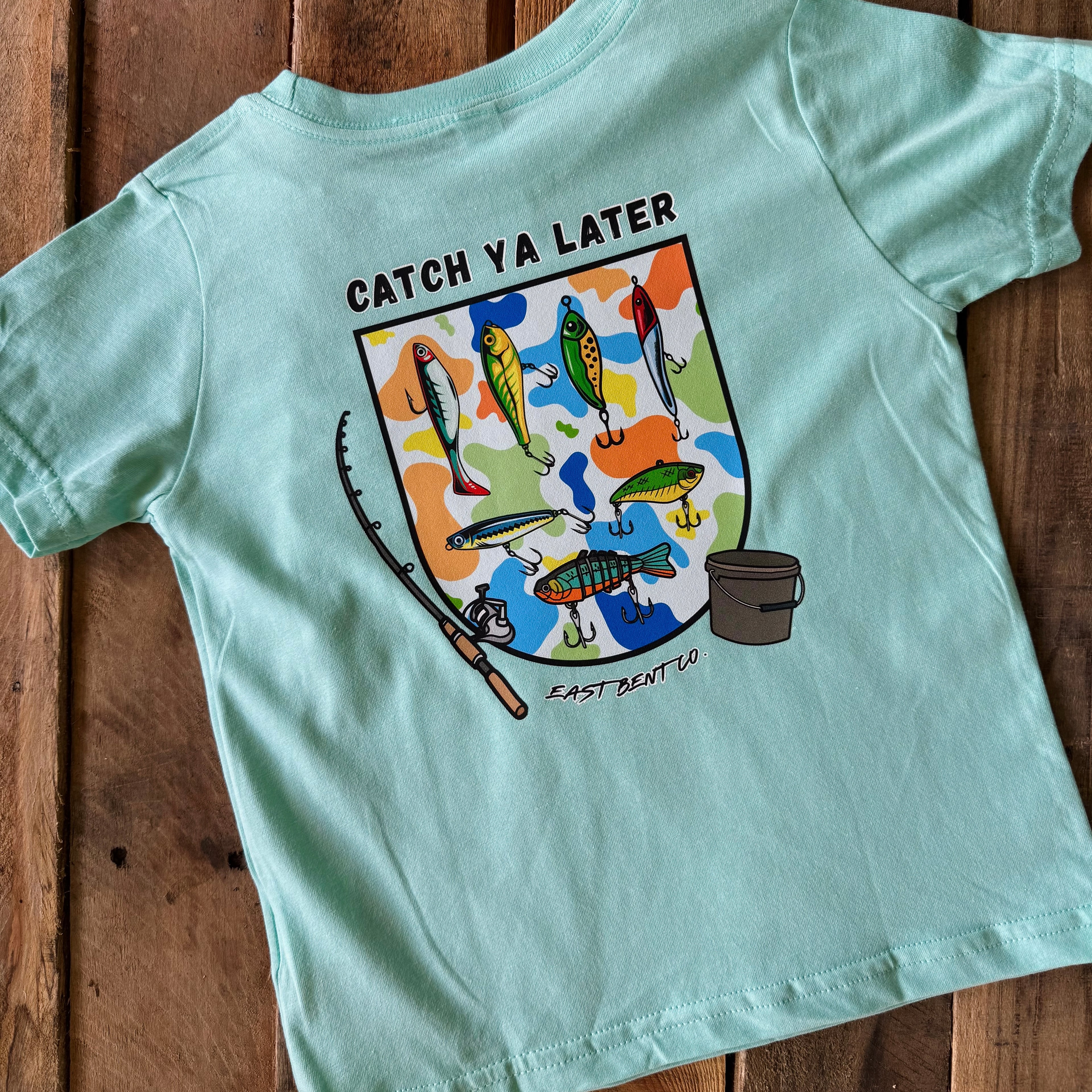 Catch Ya Later Fishing Lures Short Sleeve Shirt