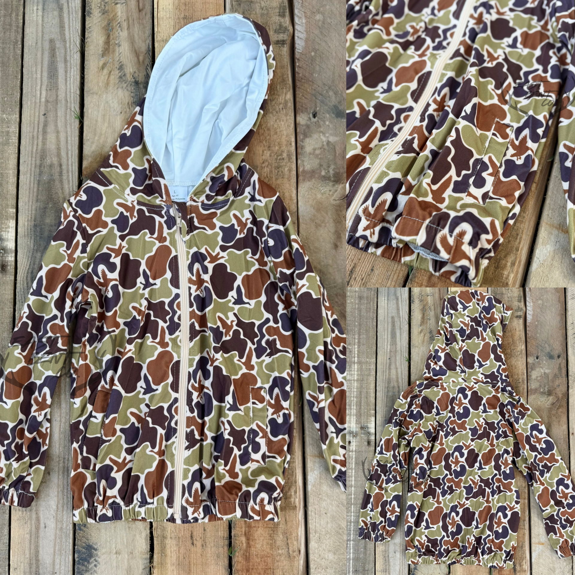 Mallard Camo Kids Jacket