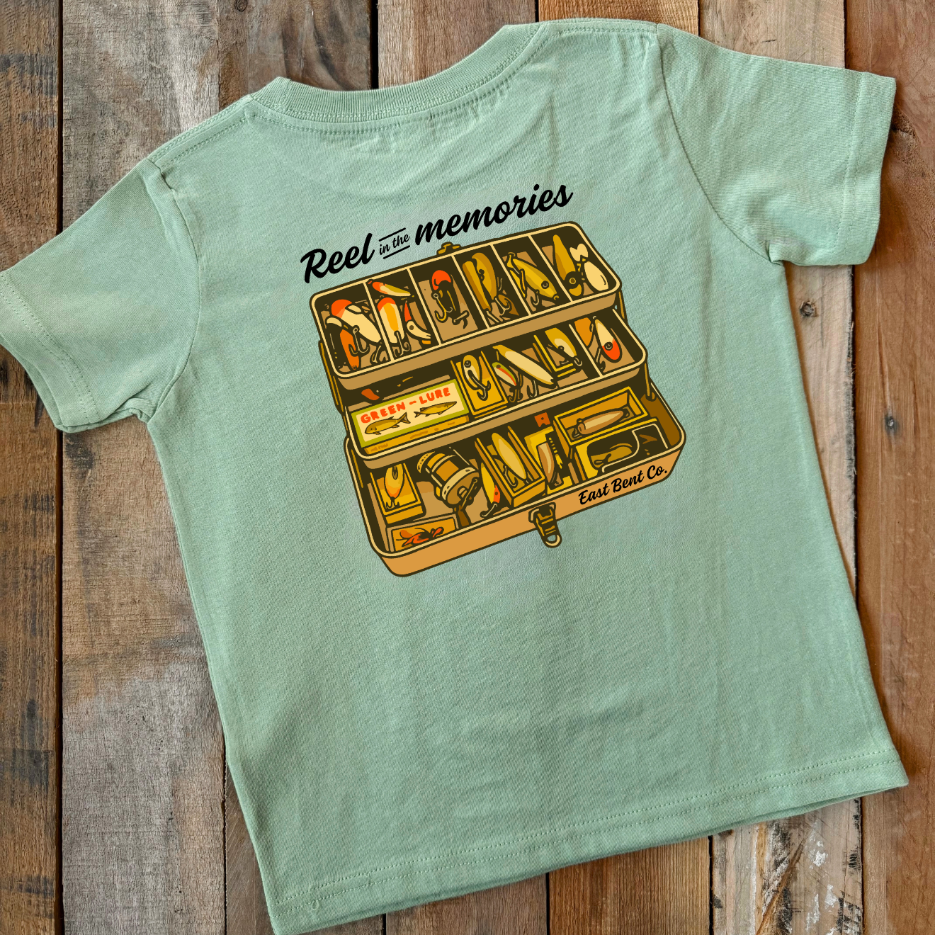 Reel In The Memories Tackle Box Short Sleeve Shirt
