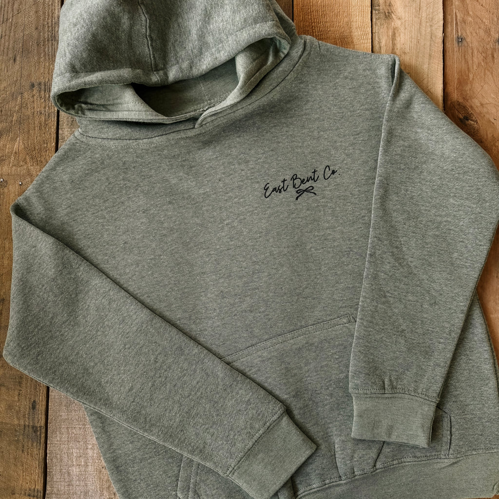 Camo Bows Girls Kids Hoodie