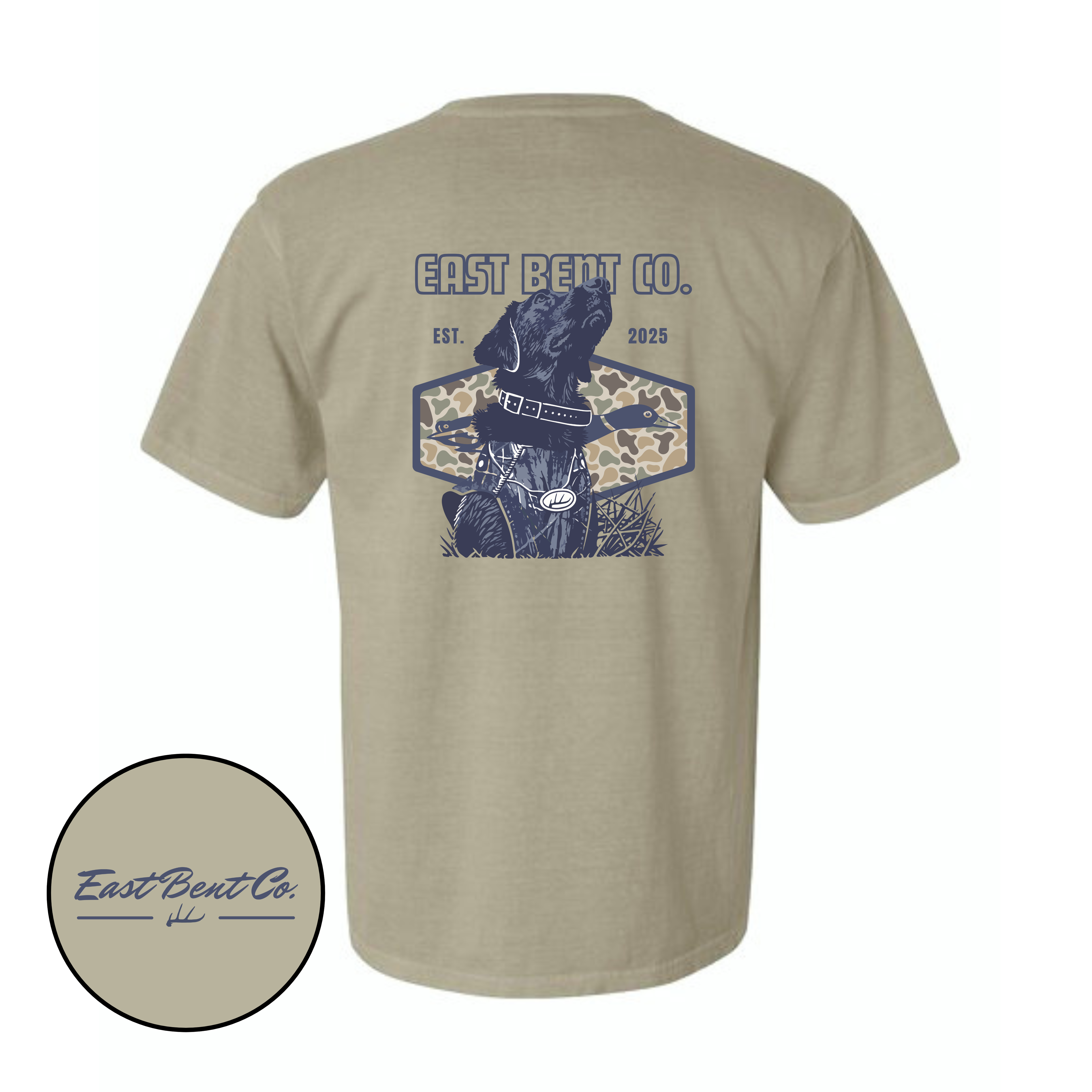 Waterfowl Lab Duck Hunting Adult Short Sleeve Shirt