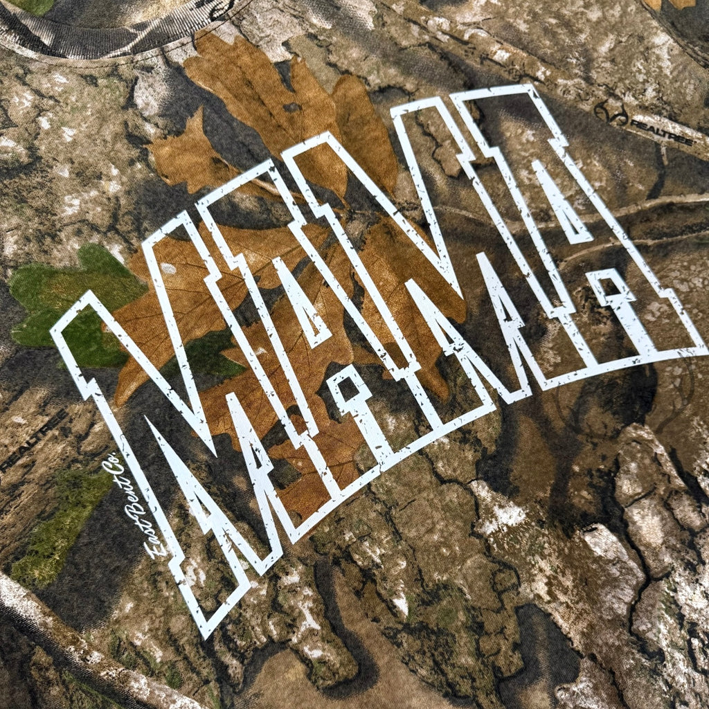 Distressed Mama Camo Adult Short Sleeve Shirt