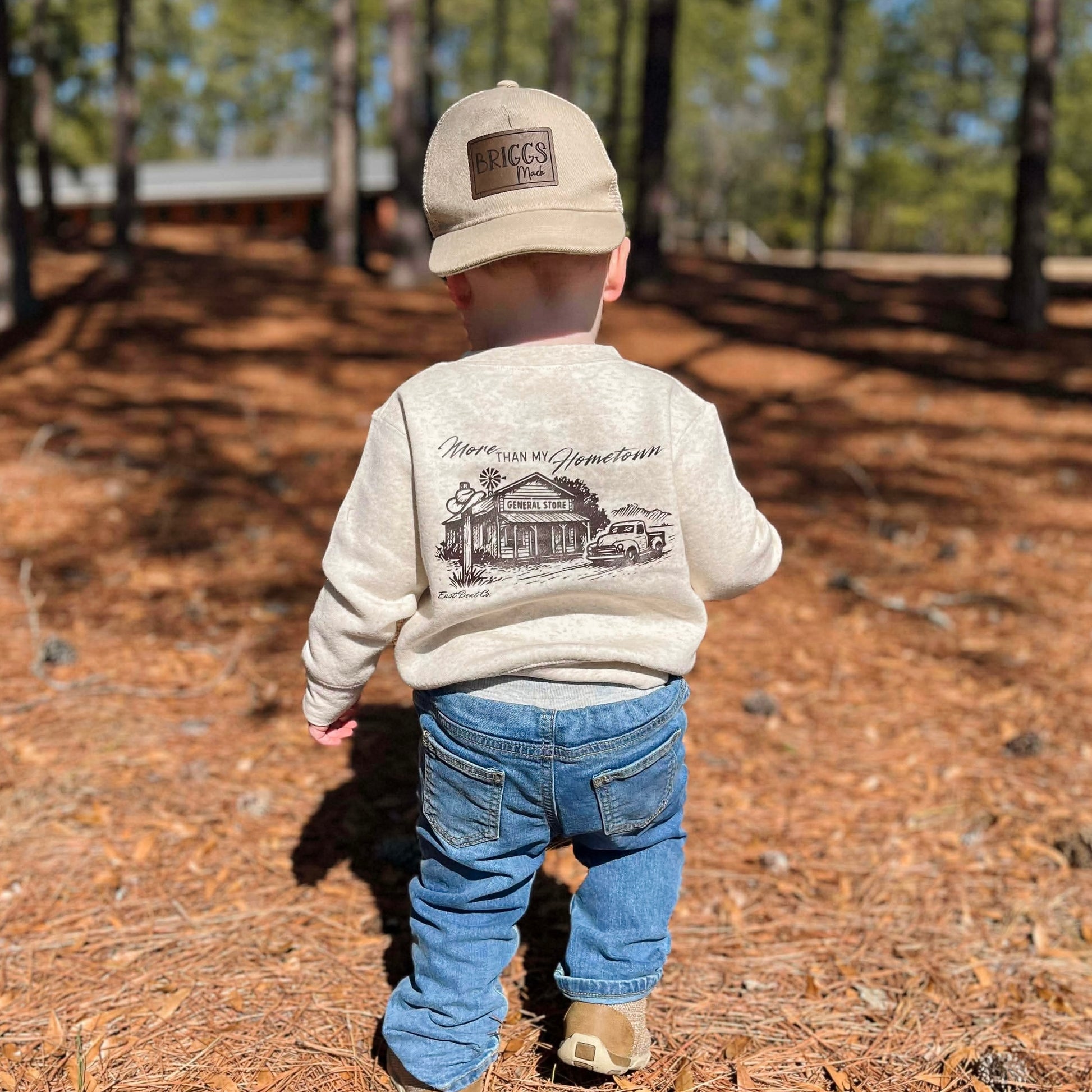 More Than My Hometown Kids Crewneck Sweatshirt