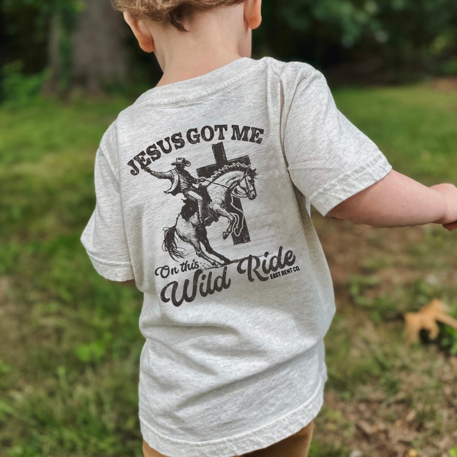 Jesus Got Me On This Wild Ride Short Sleeve Shirt