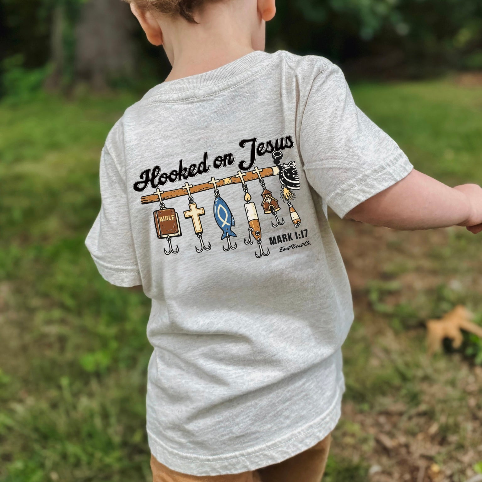 Hooked On Jesus Short Sleeve Shirt