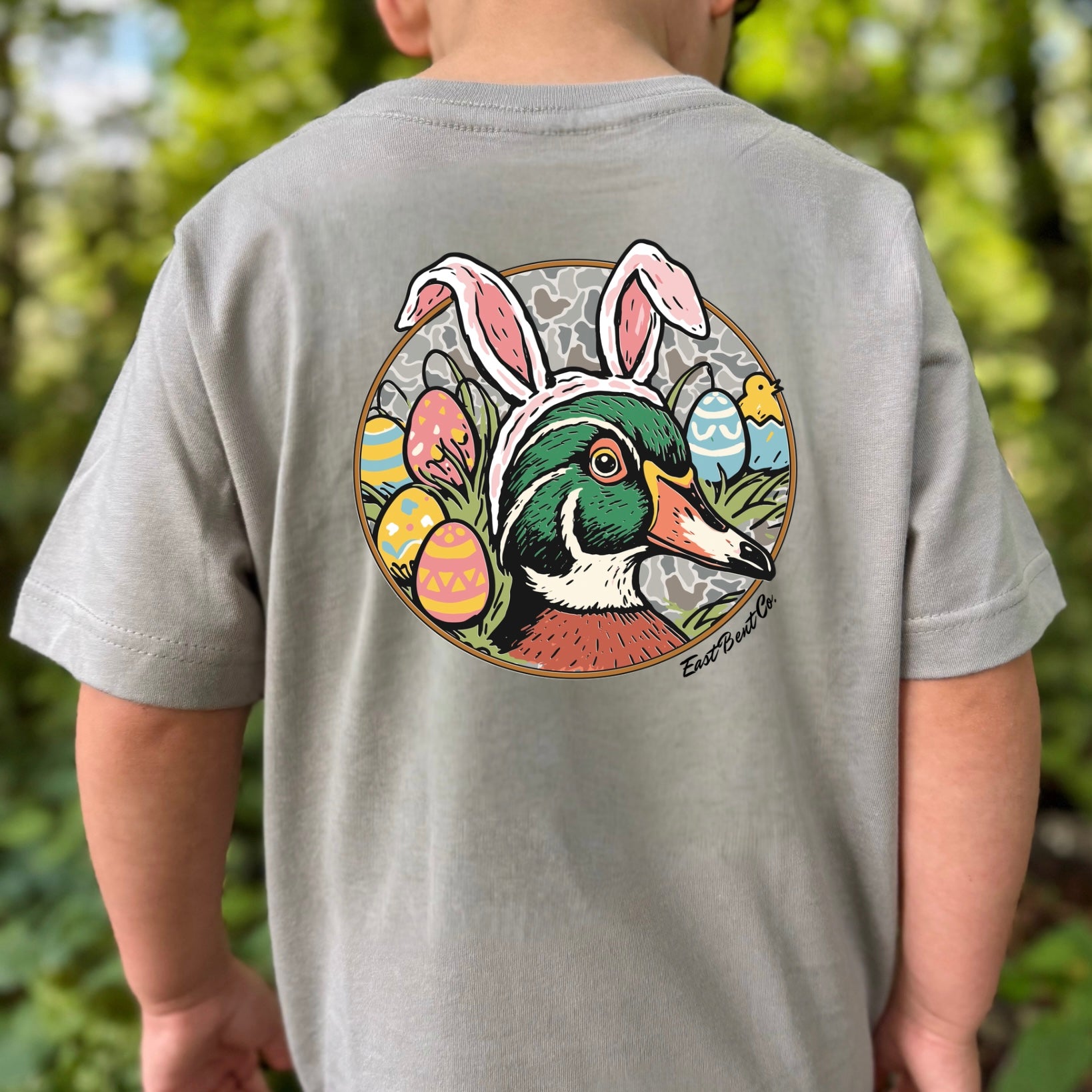 Easter Wood Duck Short Sleeve Shirt
